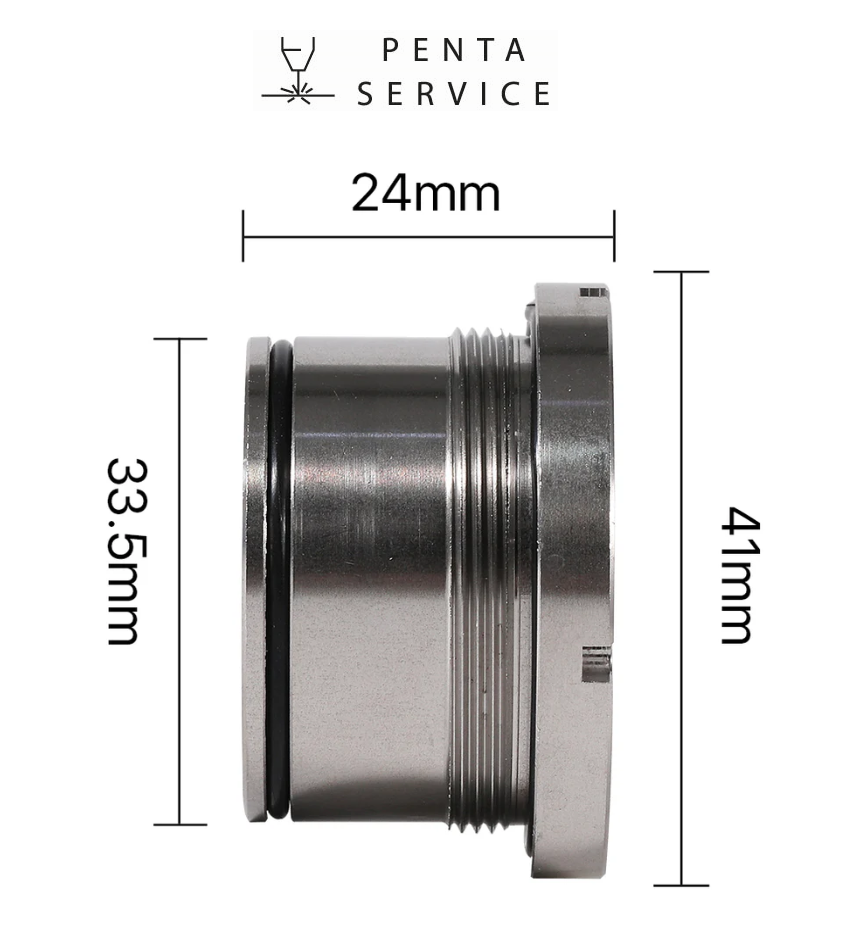 Объектив фокусатора BM111 D30 F200 мм в сборе